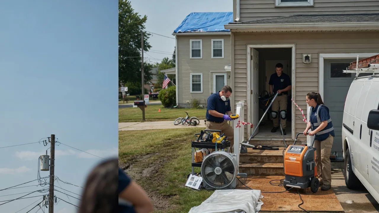 Water Damage Repair in Newark, TX near me